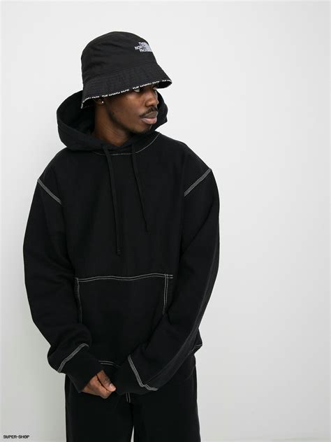 stussy contrast stitch hoodie.